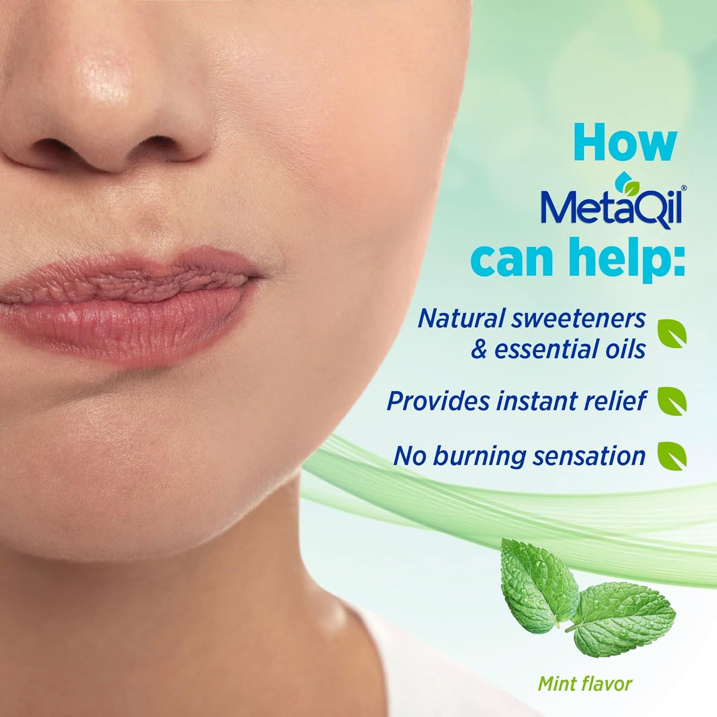 MetaQil Oral Rinse, Proven to Relieve Metallic, Bitter and Other Taste Disorders, Made from 8 Core Ingredients, Cools and Freshens Breath, Travel-Friendly Bottle, 1 Count