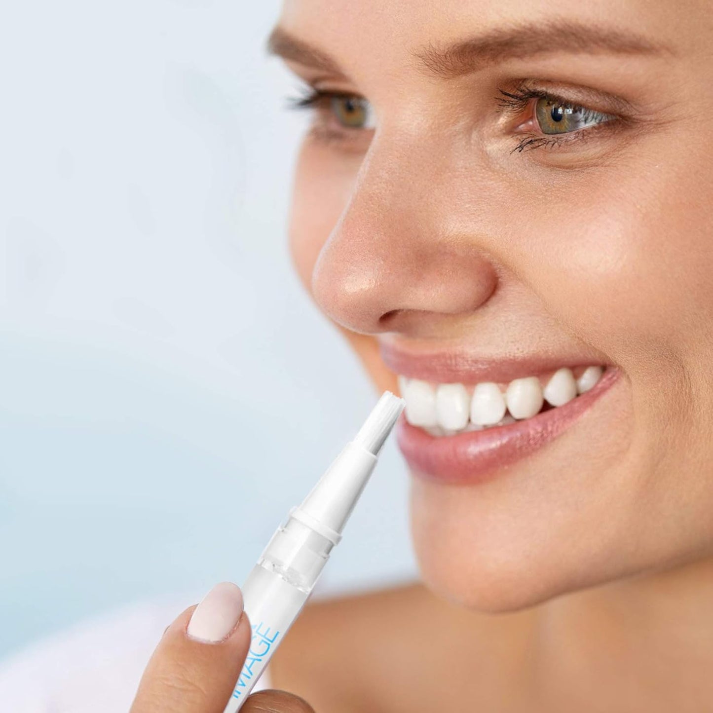 Mini Togo Teeth Whitening Pen 10 Pack, Erases Teeth Stains and Strengthens Enamel, Restorative Serum Gel That Reverses Enamel Damage from Bleaching On The Go for Up to 150 Applications