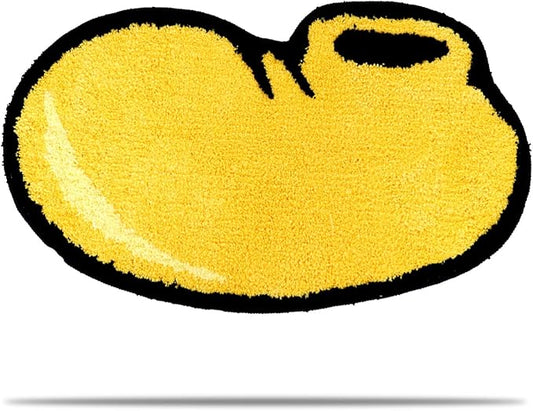 Mouse Shoes Bath Mat for Bathroom Non Slip, Kids Bath Rug - Soft, Plush Microfiber Bath Rug, Cute Bathroom Rugs Machine Washable