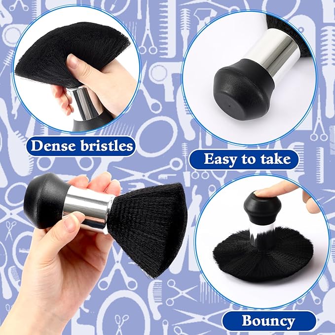 FEBSNOW Kids Hair Cutting Cape,Professional Kids Barber Cape and Neck Duster Brush Cartoon Hairdresser Apron with Adjustable Closure for Children Salon Barber Supplies(Astronaut Space Travel)