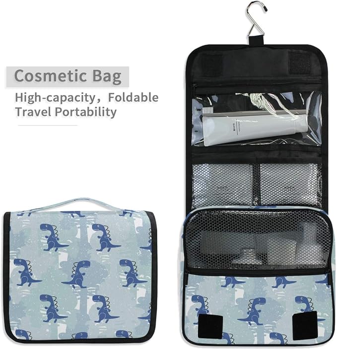 senya Hanging Travel Toiletry Bag Kit Makeup Case Cosmetics Organizer for Men Women