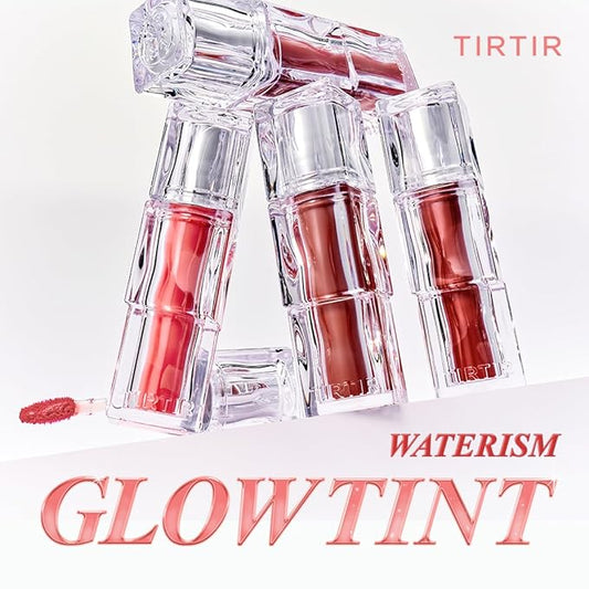 TIRTIR Waterism Tinted Lip Gloss #03 Sand Mond, 0.14 Fl Oz – Kiss Ready Lipgloss, 12H Long Lasting Non Sticky Natural Tinted Glow Korean Multiuse Cheek and Lip Tint for Women gift