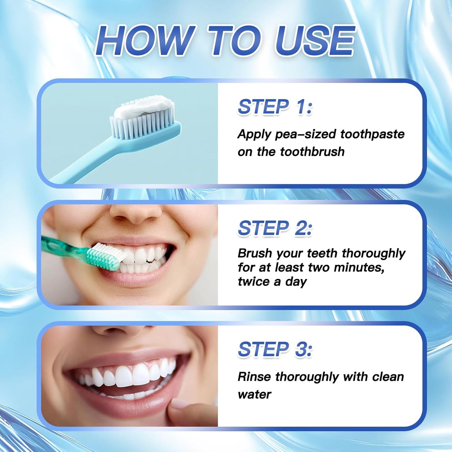 Nano Hydroxyapatite Toothpaste – Remineralizing, Whitening & Fluoride-Free Toothpaste for Sensitive Teeth, Cavity Reversal, Enamel Repair & Gum Care, Suitable for Kids & Adults