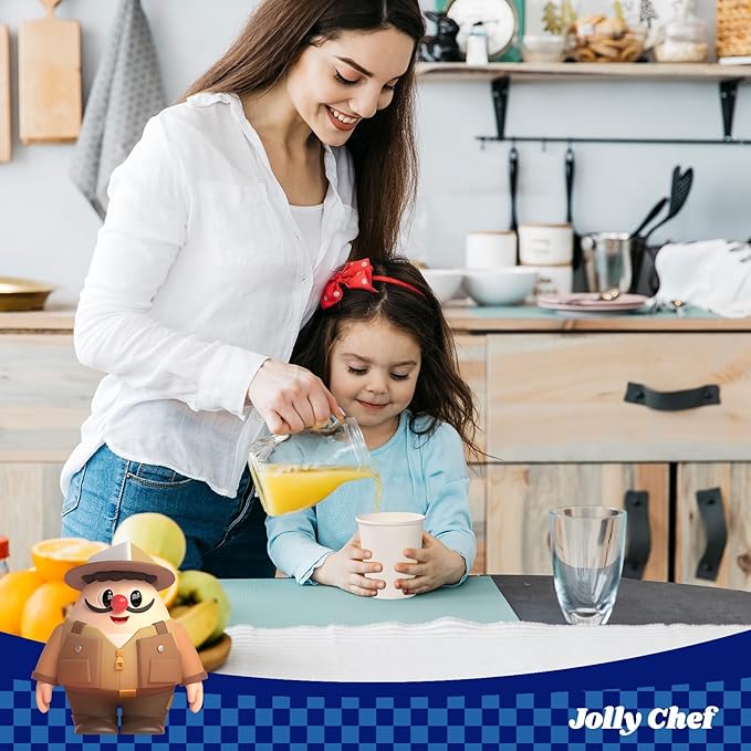 JOLLY CHEF 500 Count 5 oz Paper Cups, Disposable Bathroom Mouthwash White Drinking Cups for Home, Office, School, Store Use