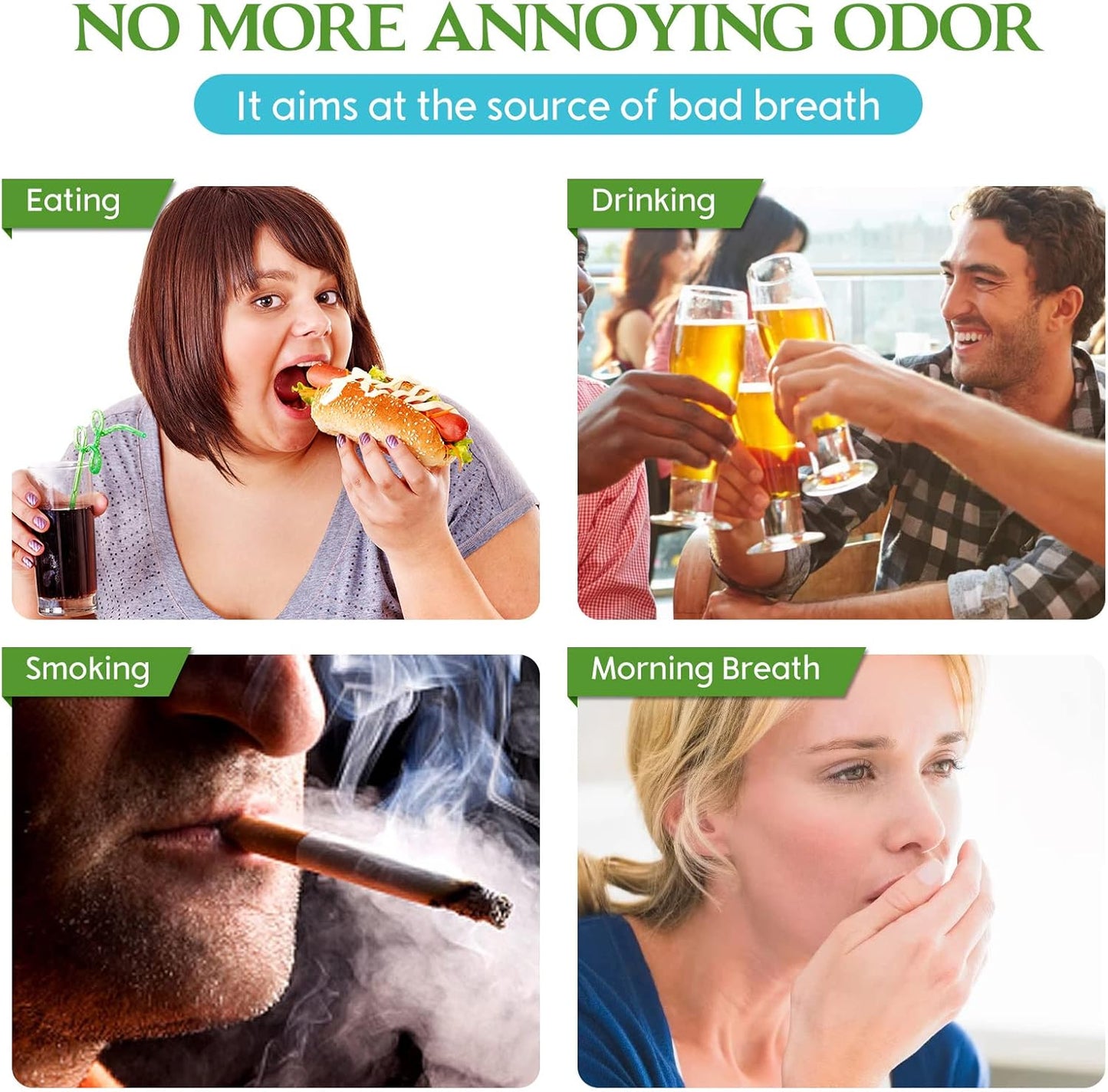 Bad Breath Treatment for Adults,Natural Breath Freshening Drops for Bad Breath, Fast-Acting, Long-Lasting, Boosts Confidence for Socializing, Alcohol-Free01