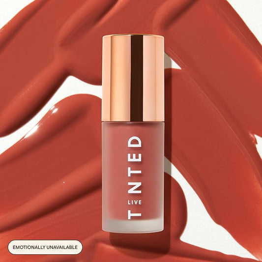 Live Tinted Blush Crush - Creamy Liquid Blush for All Skin Tones, Skincare-Powered With Peony Extract, Aai Fruit Oil, and Vitamin C Infused, 1 oz - Emotionally Unavailable- Dusty Rose