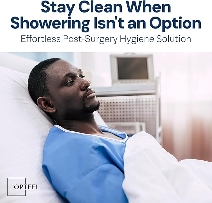 Adult Wipes For Elderly - 8"x13" Extra Large & Soft Wet Wipes for Adults Bathing No-Rinse - Incontinence Disposable Washcloths, Vitamin E & Aloe Infused for Men & Women 240ct (4 Packs of 60)