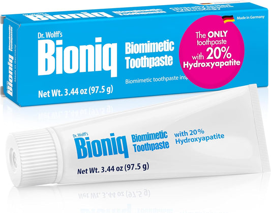 Bioniq Classic Biomimetic Toothpaste with 20 Percent Hydroxyapatite I Clinically Tested I 3.44 Oz