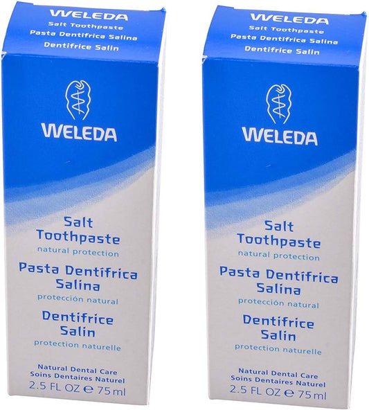 Weleda, Salt Toothpaste, 2.5 fl oz (75 ml) - 2pc