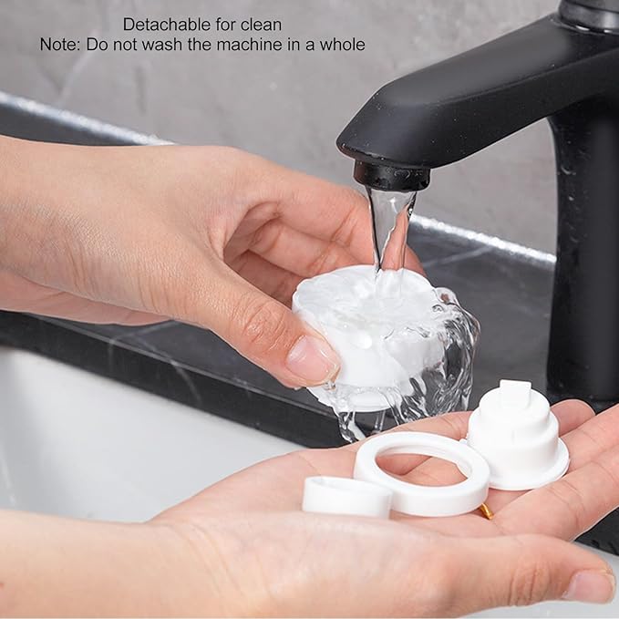 Electric Toothpaste Dispenser, Automatic Toothpaste Squeezer, Wall Mounted with 3 Toothbrush Slots and Holder, Smart Bathroom Accessories Stylish Decor (White)