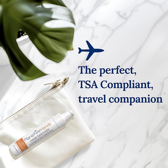 Citrus & Spice Variety 3pk Hand Sanitizer | Orange Pineapple Gel, Pomegranate Basil Lotion, Tangerine Coriander Spray | Travel Size | Made with Aloe Vera & Essential Oils | Rich in Vitamin E