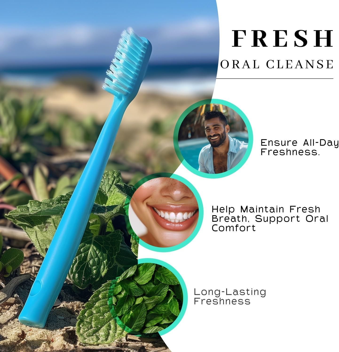 Vanman’s - Mint and Bone Tooth Powder Toothpaste (3 Pack) - Remineralizing Tooth Powder with Cattle Bone Derived Hydroxyapatite, Bentonite Clay, Peppermint Oil and Baking Soda - 2.2 oz