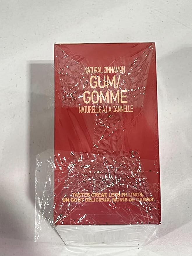 Spry On The Go Fresh Natural Xylitol Chewing Gum Dental Defense System - Aspartame-Free, Sugar-Free, Non-GMO (Cinnamon, 55 Count - Pack of 12)