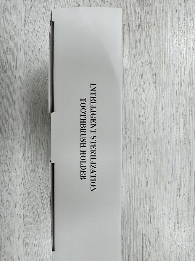 Toothbrush Holder for Bathrooms, Timer Function & 5 Toothbrush Slots Rechargeable Cordless Wall-Mounted Toothbrush Holder with Drying Functions, No Drilling(Black)