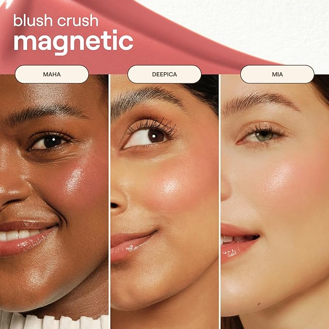 Live Tinted Blush Crush Liquid Blush - Creamy for All Skin Tones, Skincare-Powered With Peony Extract, Aai Fruit Oil, and Vitamin C Infused Liquid Makeup, 1 oz - Rose Mauve