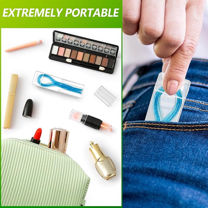 Floss Threaders, Orthodontic Threader, Ultraclean Access Tool for Maintaining Oral Health with Braces, Bridges, and Implants 500 Count (5Pack)