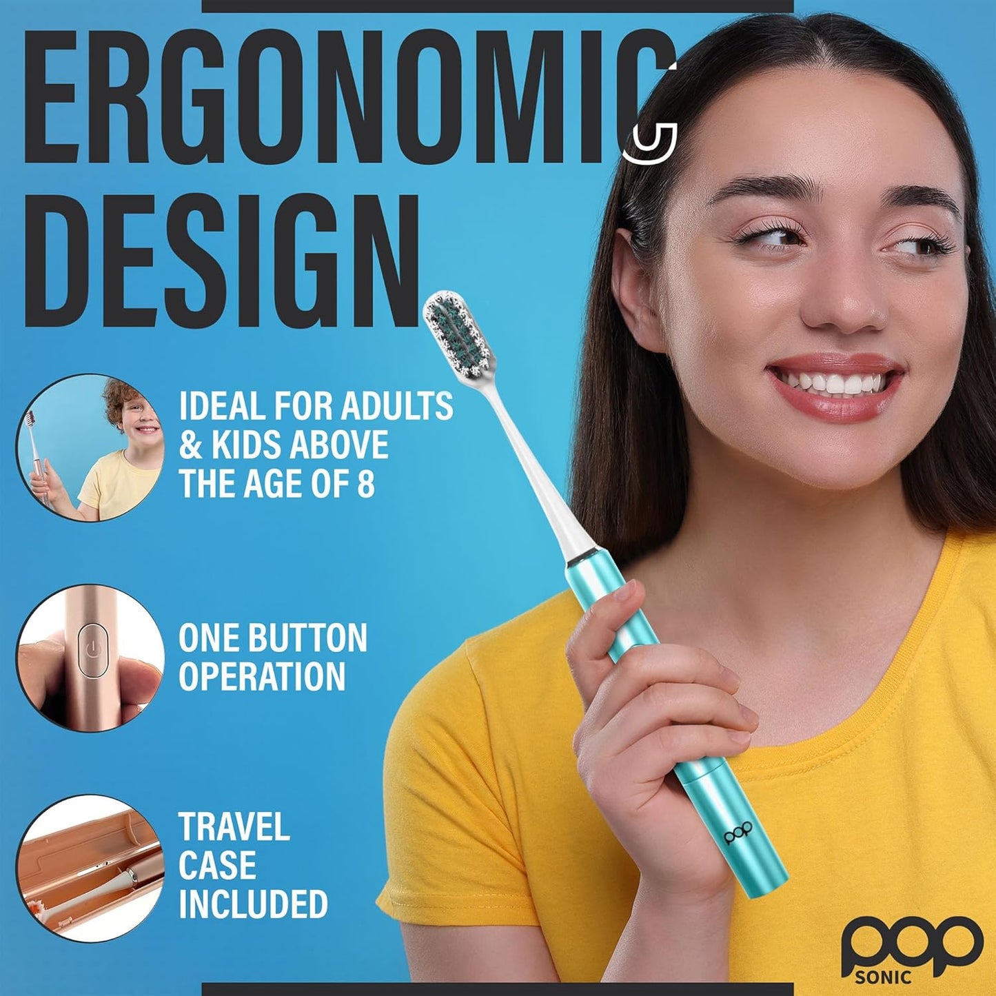 Go Plus Sonic Travel Electric Toothbrush