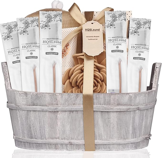 20 pcs Disposable Toothbrush with Toothpaste Bulk Individually Wrapped, Travel Toothbrush Kit, Hotel Toothbrushes Bulk for Airbnb,Shelter/Wedding/Nursing Home/Charity/Homeless, Gold