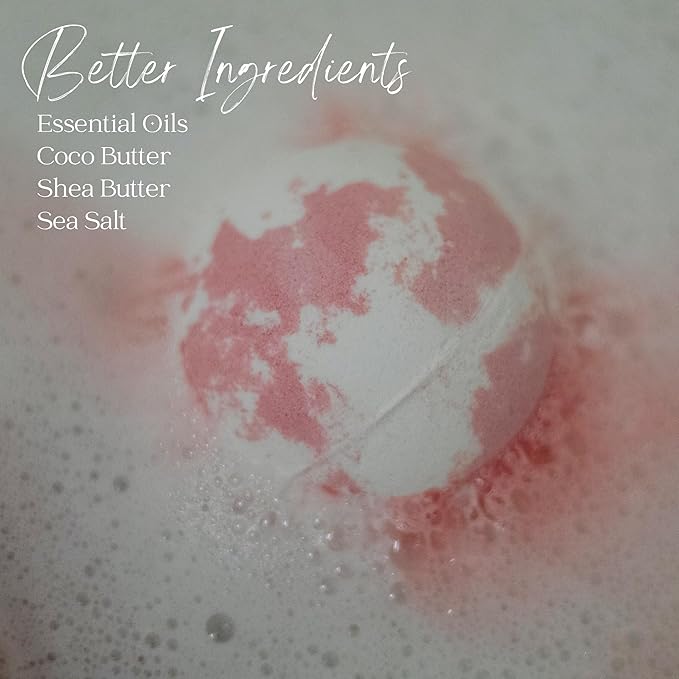 EvolutionUSA Mother's Day Bath Bombs for Women, 12 Beautiful Bath Bombs for Mom, Thoughtful Mother's Gift of Luxury & Relaxation, Gorgeous Bath Balls Set, Lush Aramotherpy Bathbombs, Gift Set Women