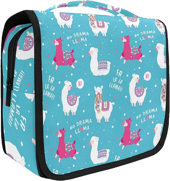 senya Hanging Travel Toiletry Bag Kit Makeup Case Cosmetics Organizer for Men Women