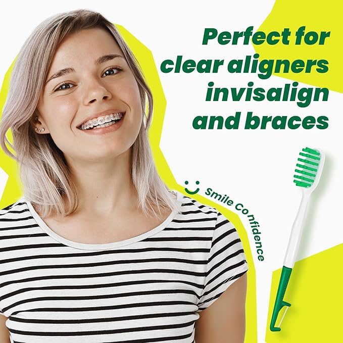 Disposable Mini Travel Toothbrushes，Prepasted On-The-Go Whitening,Individually Wrapped，Disposable，Prepasted Travel Toothbrushes- Peppermint Flavor -（24-Pack）