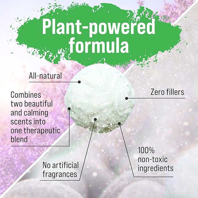 Rockin' Green Hard Rock Laundry Detergent for Hard Water (90 Loads), Plant based, Natural Laundry Detergent Powder, Biodegradable Odor Fighter, Safe for Sensitive Skin, 45 oz (Lavender Mint Revival)