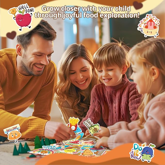 300PCS Large Scratch and Sniff Scented Stickers for Kids, Incentive Smelly Summer Sticker, Motivational for Kids, Bigger Reward Stickers for Student Classroom Must Haves School Supplies