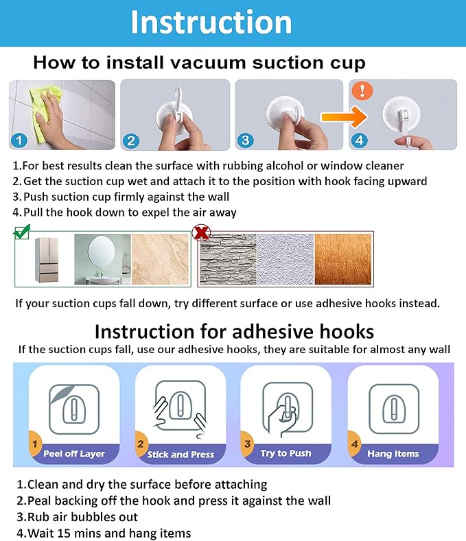 Bath Toy Net 18x16 Inch Kids Bath Tub Toy Holder, Corner Mesh Bag, Baby Bathtub Storage Organizer, Large Bathroom Bucket Bin, Toddler Shower Caddy Hanging Basket, 2 Suction Cups 2 Adhesive Wall Hooks