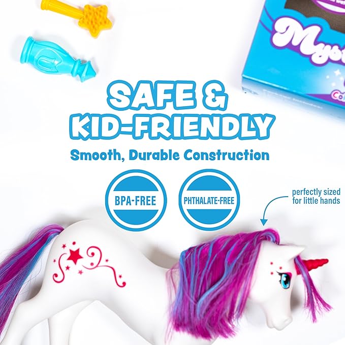 Tub Works® Mystic Color Unicorn™ | Color Changing Bath Toy for Kids & Toddlers | Magical Transformation in Warm Water | Kids Bath Toys, Toddler Bath Toys & Interactive Bathtub Toys for Creative Play