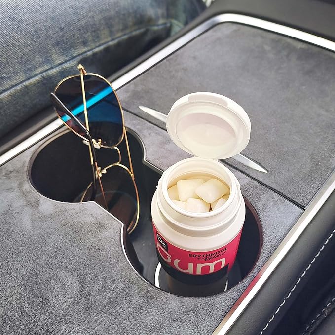 DC24 DAILY CARE Xylitol Chewing Gum with Erythritol, Aspartame Free & Sugar Free Gum for Dry Mouth, Low-Calorie, Sugarless, Watermelon, 60-Piece Pack, 4 Packs