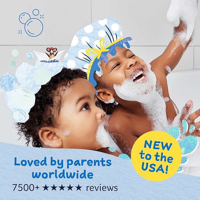 Childs Farm, Kids Bubble Bath for Dry, Sensitive Skin, Organic Raspberry, Gently Cleanses & Soothes, Vegan, Cruelty-Free, 8.4 fl oz