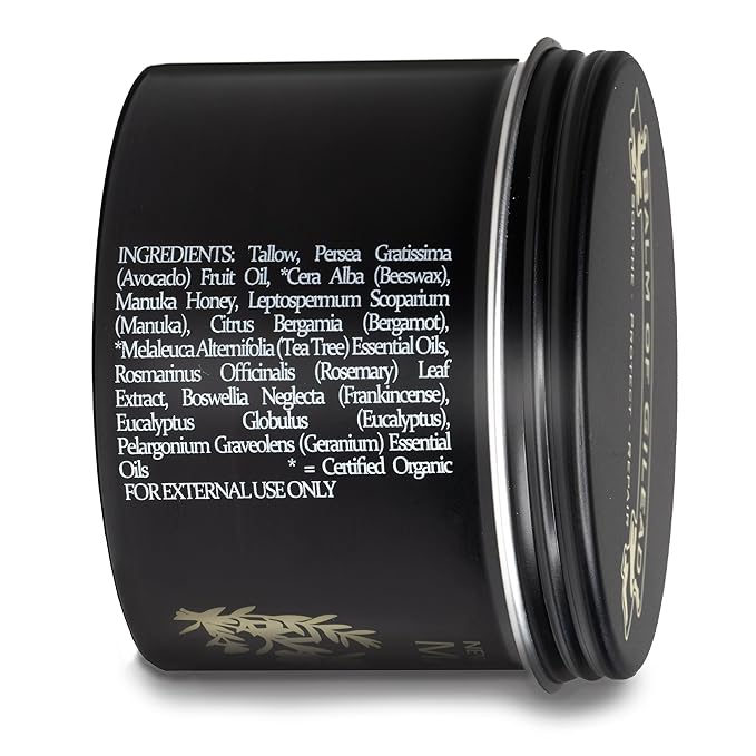 BALM OF GILEAD Manuka Eczema Honey Cream - Manuka Defense Healing Lip Balm, Intensive Moisture Therapy - Moisturizer for Sensitive Skin, Eczema, Psoriasis, Dermatitis