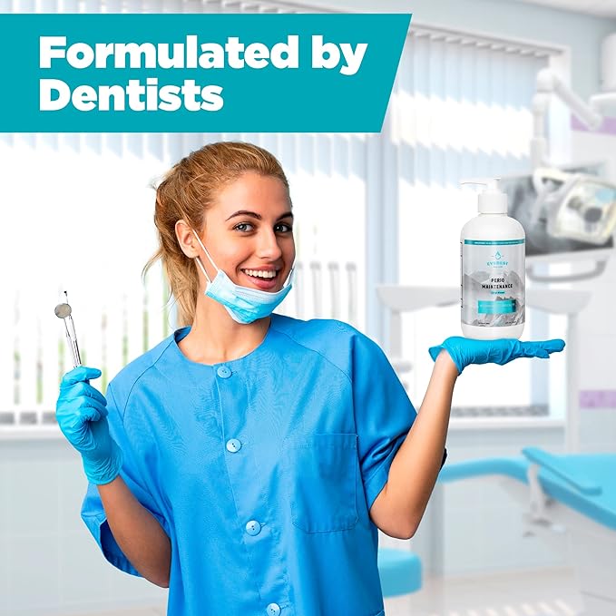 Perio Maintenance Alcohol Free Mouthwash – Concentrated Mouthwash for Bad Breath, Plaque, Sensitive Teeth, and Gingivitis or Gum Disease - Stannous Fluoride Rinse by Everest Oral Care