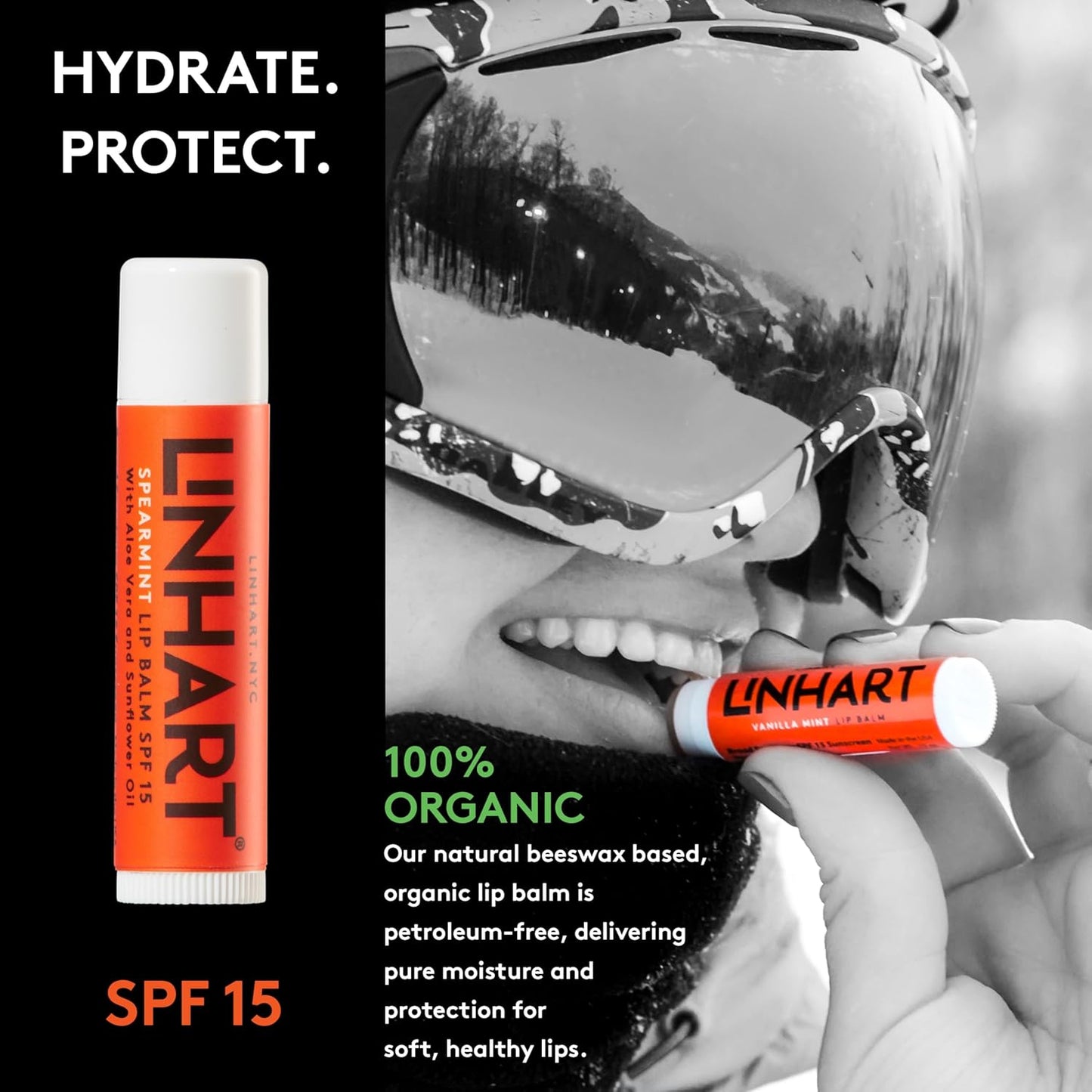 LINHART Smile Collection –Teeth Whitening Gift Set Include Toothpaste, Whitener Gel, Toothbrush, Lip Balm- Home and Travel Set White Teeth for Women and Man