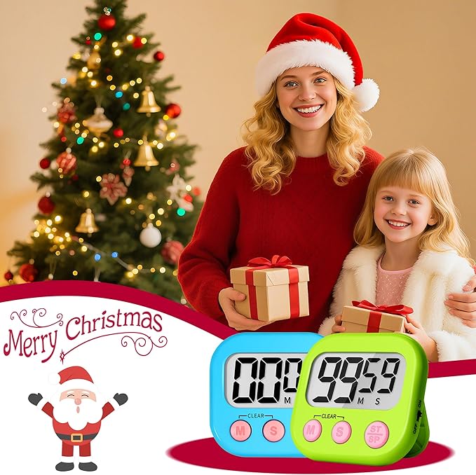 ZILLEEN Classroom Timer for Kids Teachers 6 Pack Digital Timers