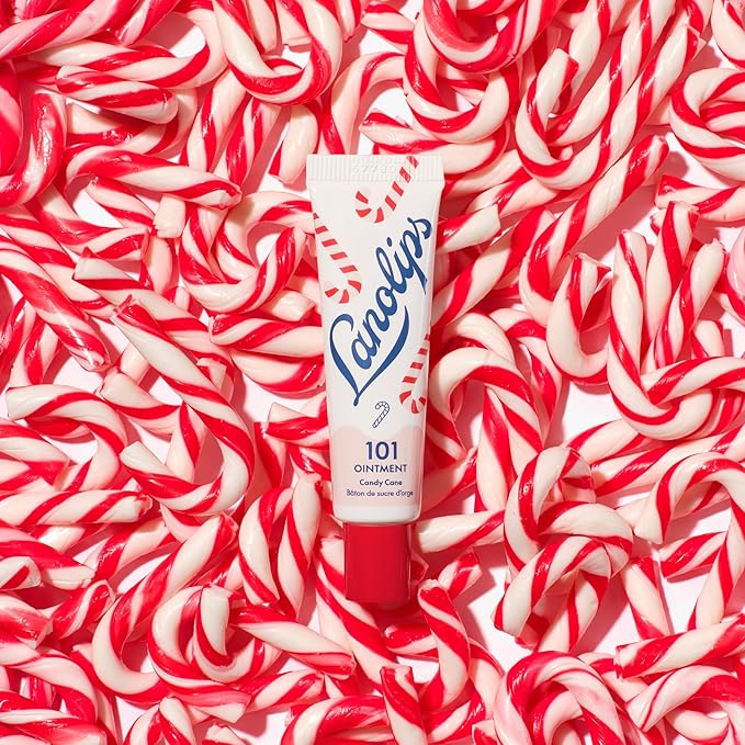 Lanolips 101 Ointment Multi-Balm Candy Cane (0.35 Ounce)