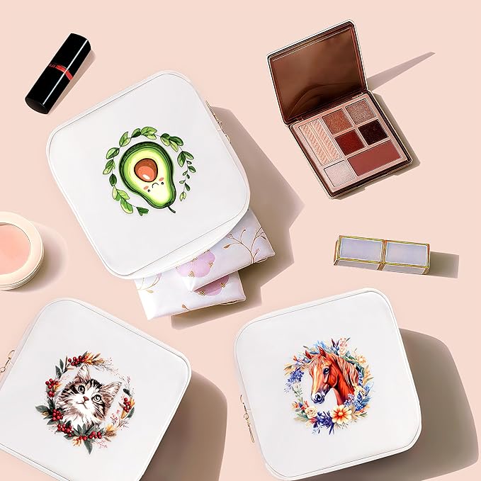 Avocado Mini Makeup Bag, Avocado Gift For Women Girls, Cute Portable Zipper Pouch Cosmetic Bag For Teen Girls Kids, Small Storage Bag For Sanitary Pad, Period napkin bag!