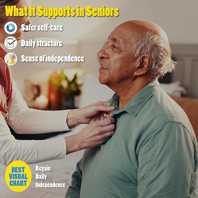 Morning Routine Chart for Kids – Step-by-Step Visual Schedule (9x12 Laminated) | Self-Care Educational Chart for Children, Special Needs & Autism – Morning Routine Support – English