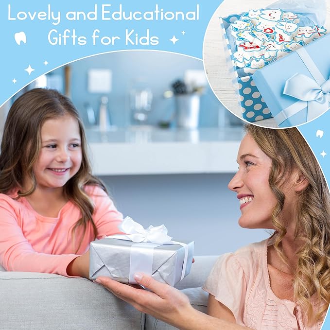 CJiangpo 60Pcs Tooth Mini Erasers for Kids Bulk, Cute Tooth Fairy Pencil Rubber Eraser Cartoon Novelty Teeth Themed Party Favors Filler School Classroom Prizes Gifts