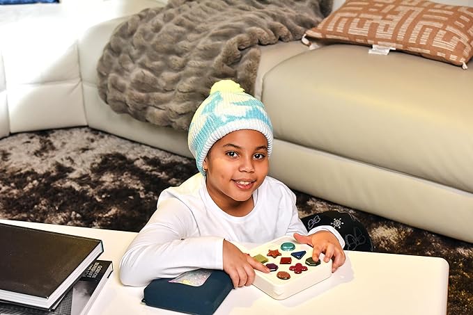 Senstory Play for Kids 3+ | Interactive Matching Busy Board| Shape, Color, Texture Learning | Montessori Educational Toy for Toddlers & kids | Autism Spectrum Toy for Sensory Development | Fidget toy.