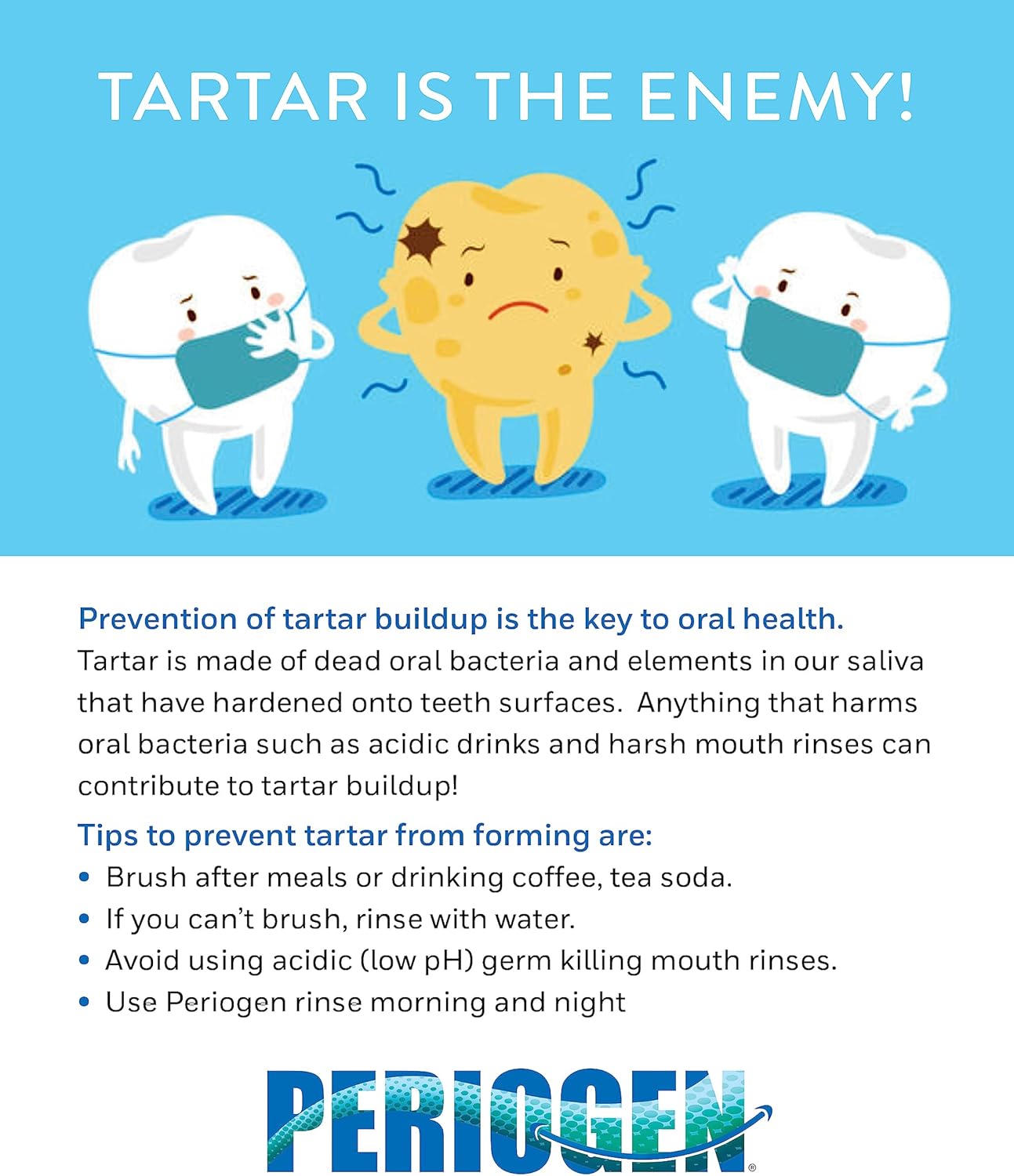 Periogen Toothpaste - Super Cleaning Plaque & Tartar Control Formula - SLS Free- 2-Pack