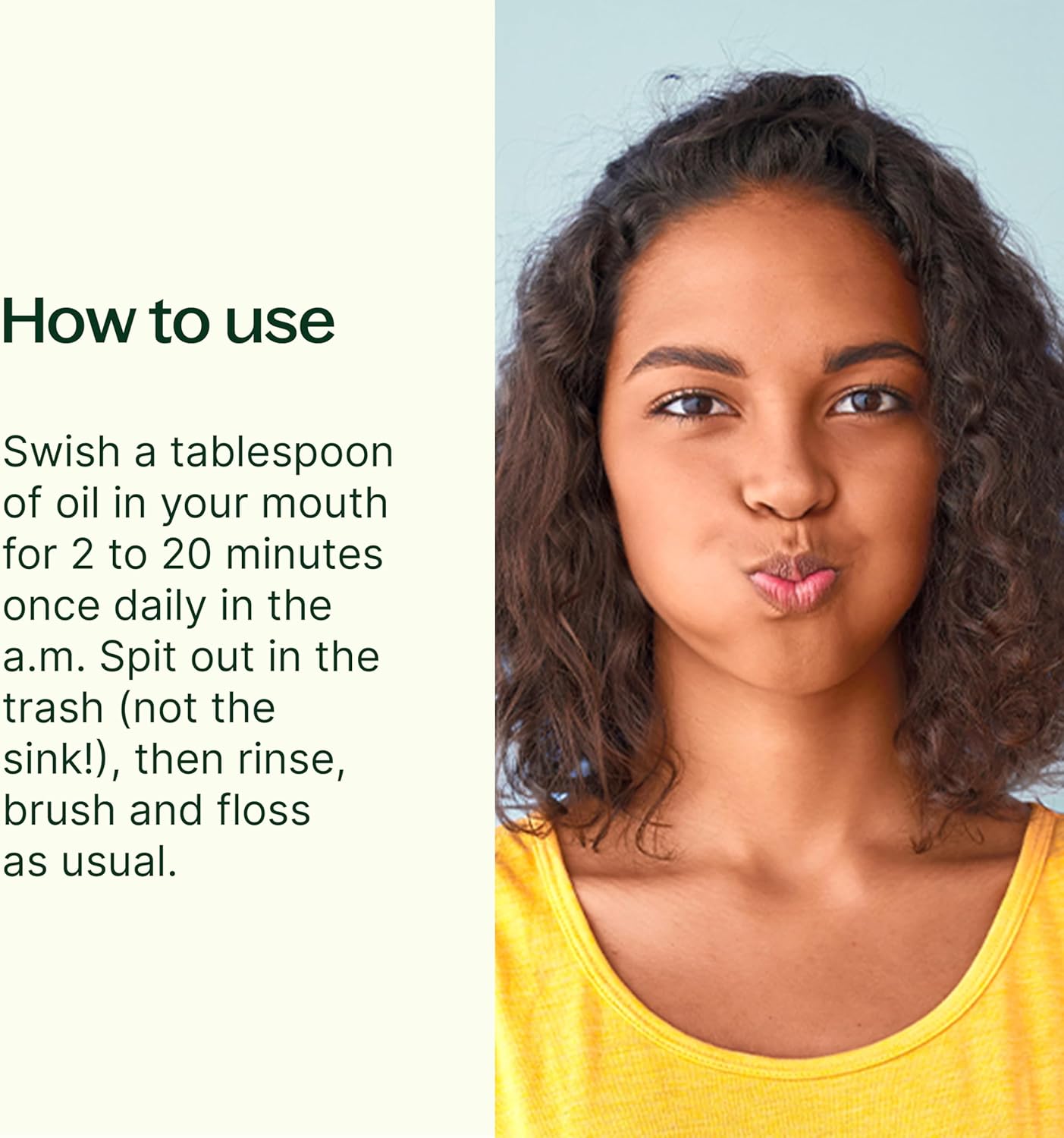 Plant Therapy Organic Whitening Pulling Oil 8 oz Peppermint & Clove, Naturally Whitens Teeth, Freshens Breath & Supports Gum Health, Helps Calm Oral Irritation and Discomfort, Natural Essential Oils