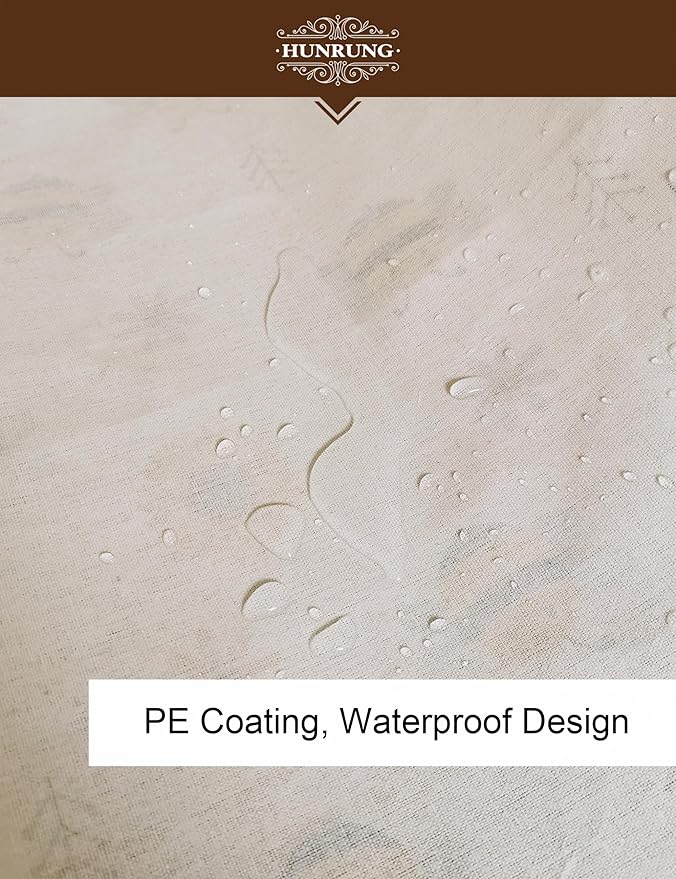 HUNRUNG Rectangle Storage Basket Cute Canvas Organizer Bin for Pet/Children Toys, Books, Clothes Perfect for Rooms/Playroom(REC-Bee)