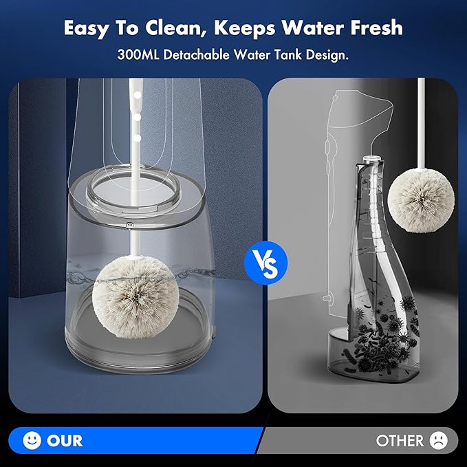 Dygoophy® K1 Cordless Water Flosser & Oral Irrigator | 300ml Tank, IPX7 Waterproof, 4 Modes, 30-Day Battery, Quiet Design for Braces, Sensitive Gums & Complete Dental Care (White)