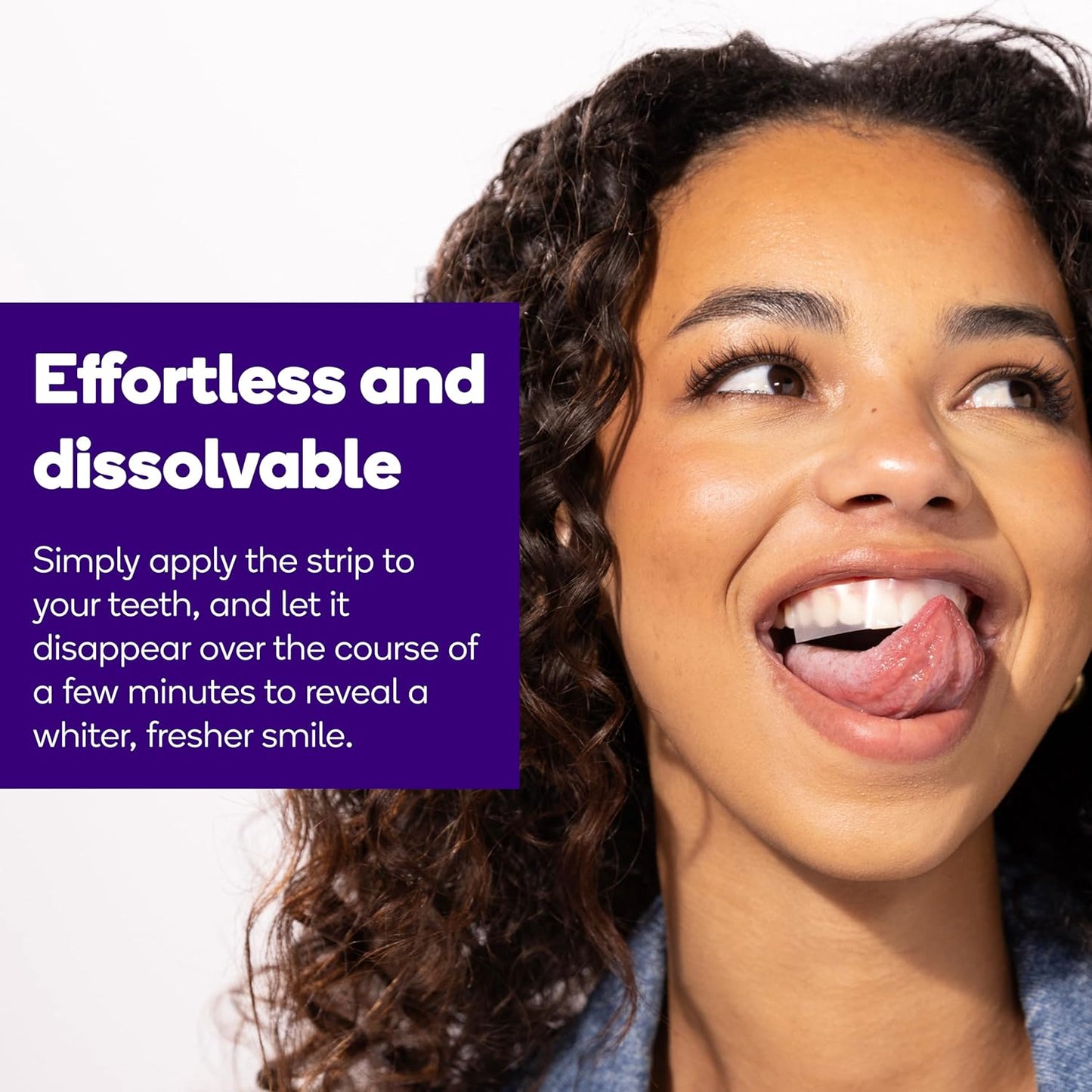 Burst Teeth Whitening Breath Strips (Polar Mint/8 Pack) | Kills 93% of Bad Mouth Germs | Up to 4 Shades Whiter in One Use | Easy to Apply/Quick Dissolving