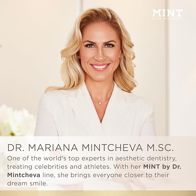 Mint Day & Night Toothpaste Set (2X 85ml) – with & Without Fluoride – MPT1 Ultra Polish Technology with Perlite – Natural Whitening, Gentle Low Abrasion, Vegan, Microplastic-Free, Mor