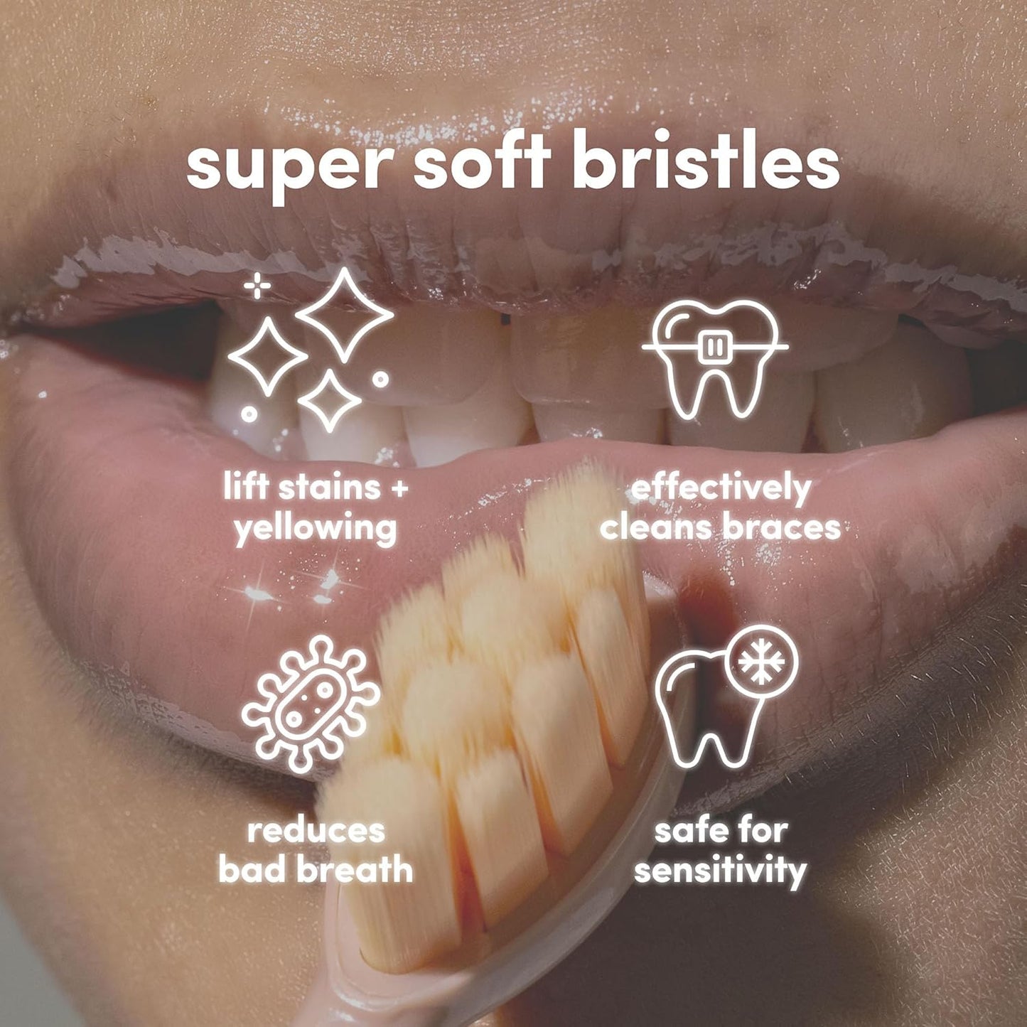 ARU Sonic Toothbrush Starter Kit with Customizable Modes and 2 Minute Timer, ADA-Approved Electric Toothbrush for Adults, Soft Toothbrush for Gums, 45+ Days Battery, Travel Case, Rose Pink