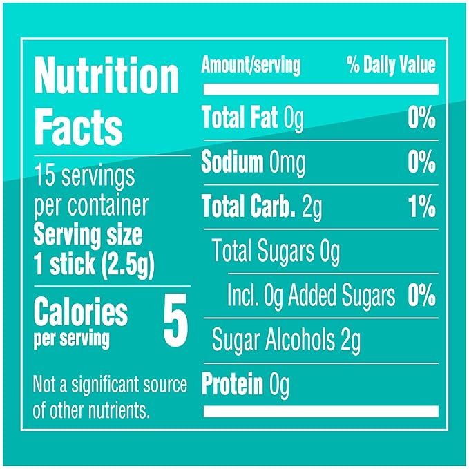 EXTRA Polar Ice Chewing Gum Packs, Sugar Free Gum in Bulk for Fresh Breath, 15 Sticks