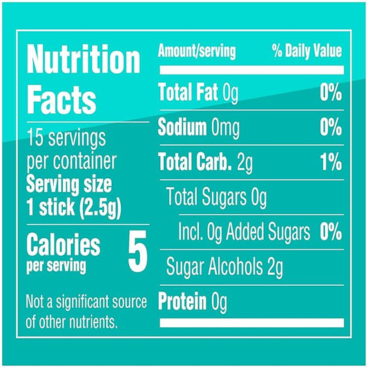 EXTRA Polar Ice Chewing Gum Packs, Sugar Free Gum in Bulk for Fresh Breath, 15 Sticks