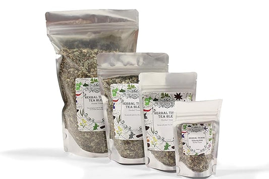 Nelson's Tea - Purely Peppermint - Caffeine Free, Herbal Loose Leaf Tea - Peppermint Leaves - 16 oz.